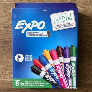 Expo Dry Erase Markers - Assorted Colors 8 pack